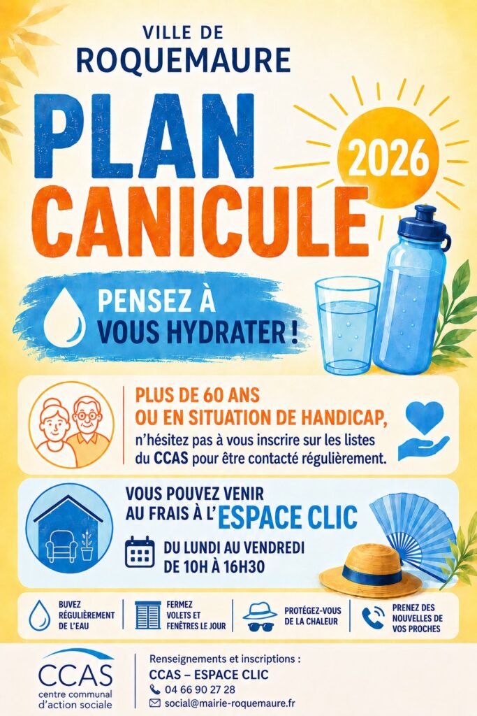 🥵 PLAN CANICULE - PENSEZ A VOUS HYDRATER 🫗