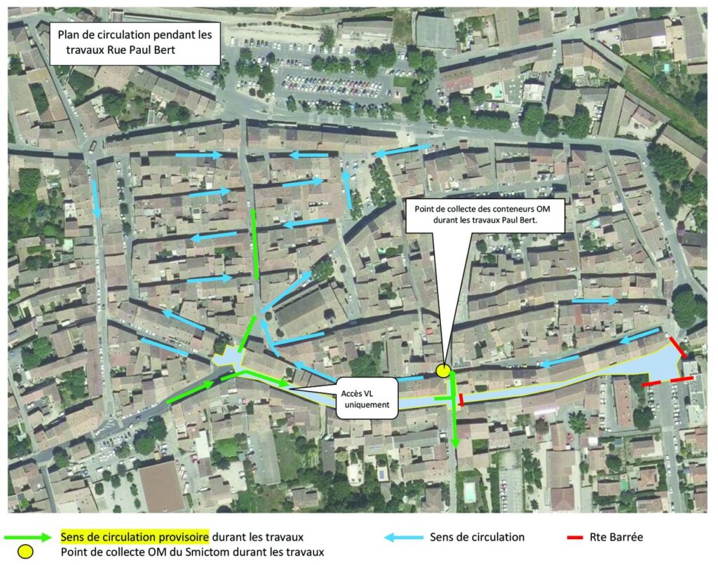 TRAVAUX RUE PAUL BERT