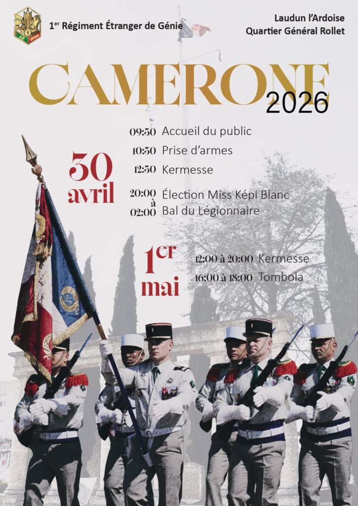 CAMERONE 2026 - 1ER REG
