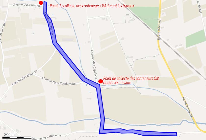TRAVAUX RESEAU EAU POTABLE