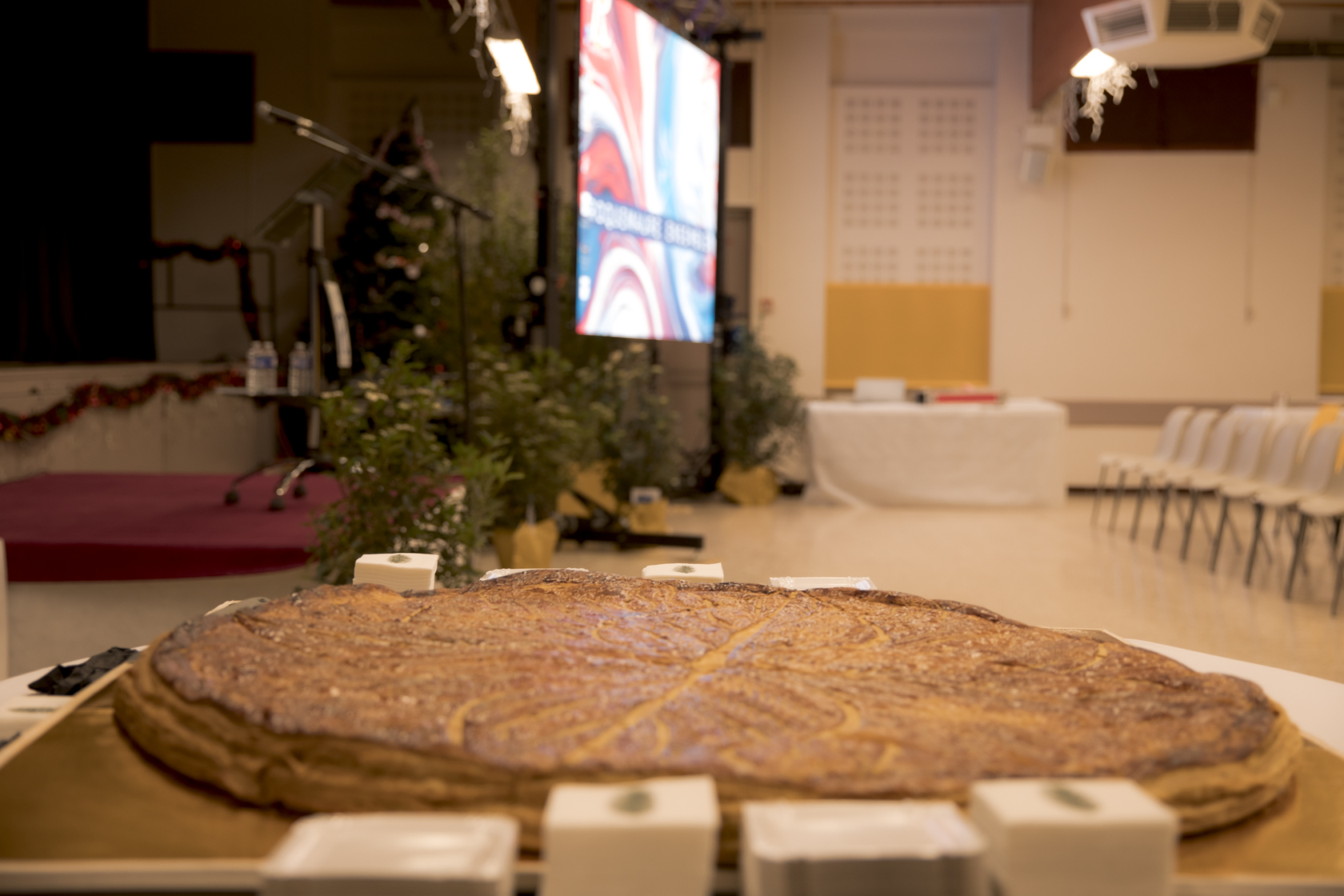 Une galette géante à partager