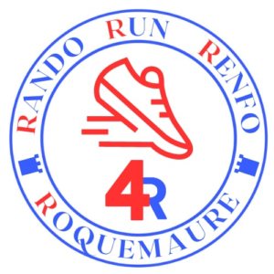 Logo : Association 4R · Run, Rando, Renfo, Roquemaure
