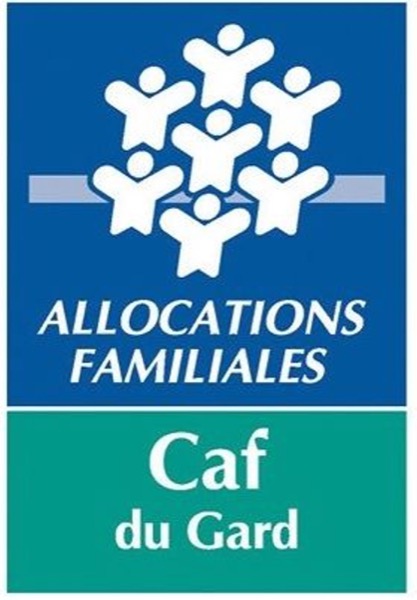 Logo de la Caisse d’allocations familiales du Gard