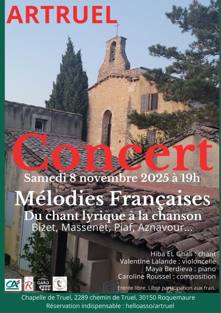 Concert à la Chapelle de Truel – Roquemaure