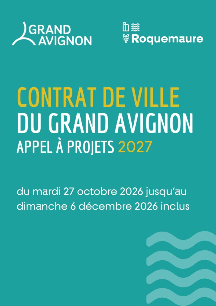 APPEL À PROJETS 2027 – CONTRAT DE VILLE DU GRAND AVIGNON