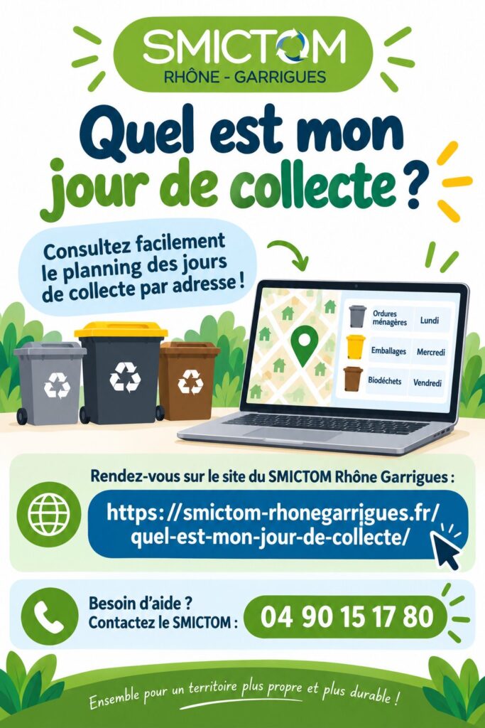 SMICTOM - QUEL EST MON JOUR DE COLLECTE ?