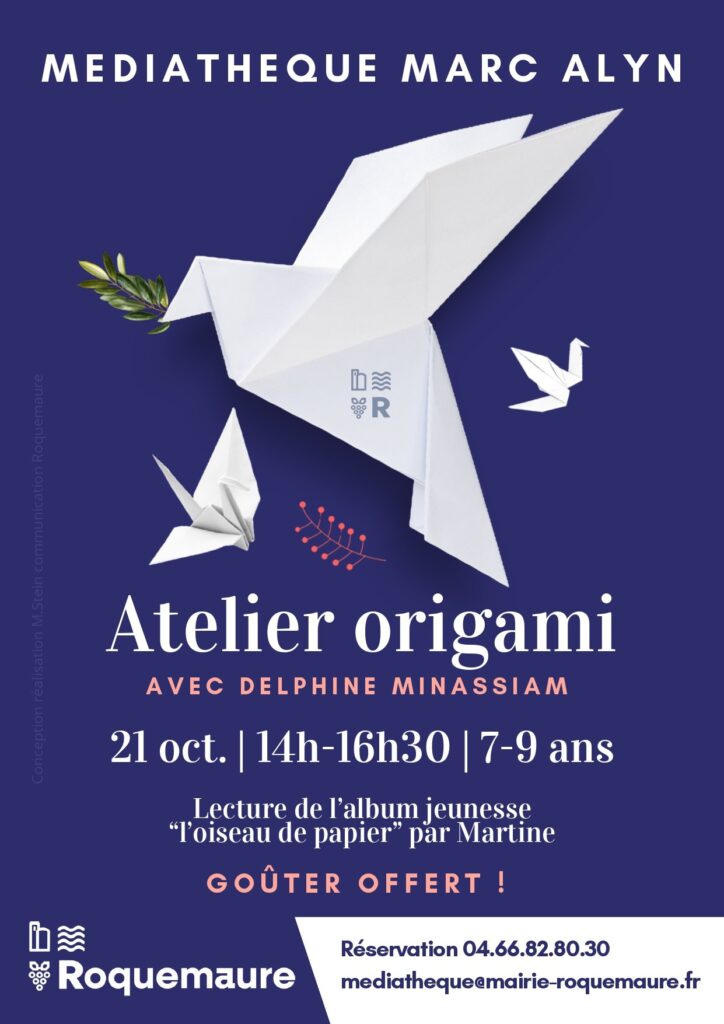 Lecture et atelier origami