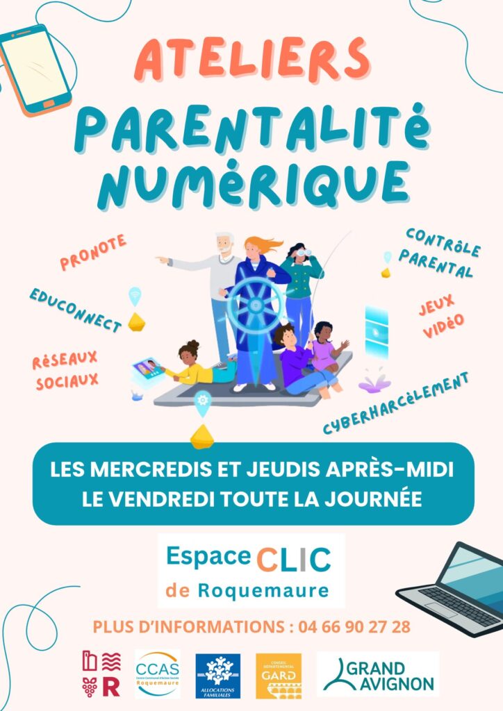 ATELIERS PARENTALITÉ NUMÉRIQUE