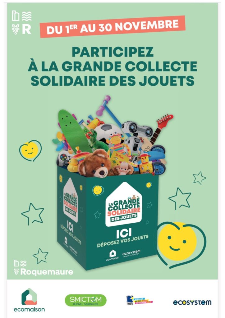Et si vos anciens jouets faisaient le bonheur d’un autre enfant ?