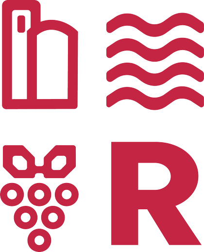 Icône de Roquemaure, version rouge