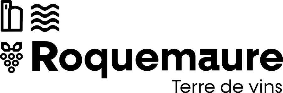 Logotype de Roquemaure, version noire